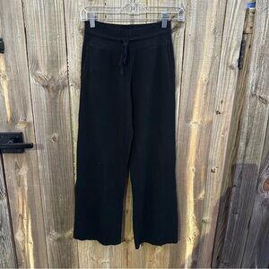 Uniqlo Black Knit Pants Size Large